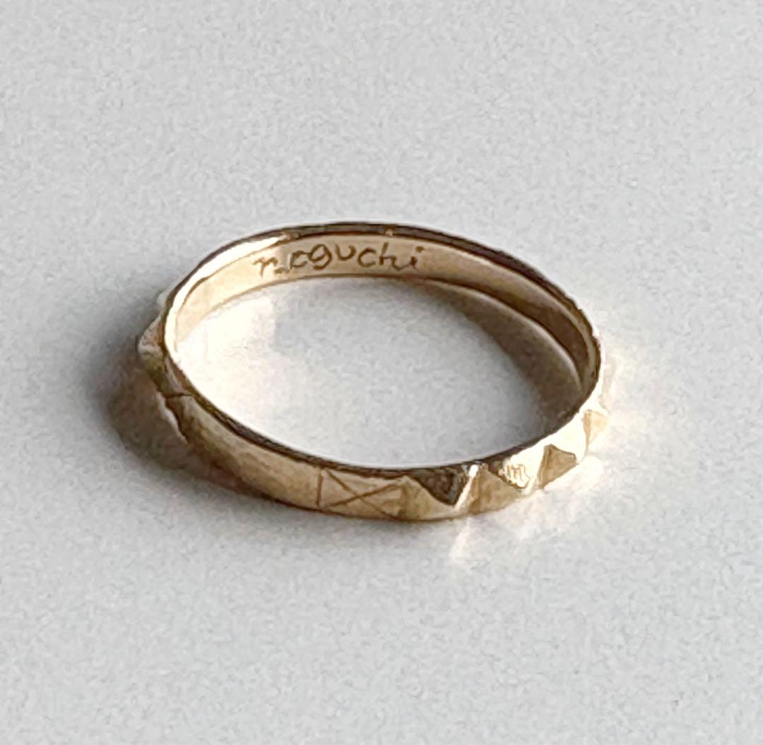 noguchi BIJOUX ノグチビジュー スタッズリング　YG 11号