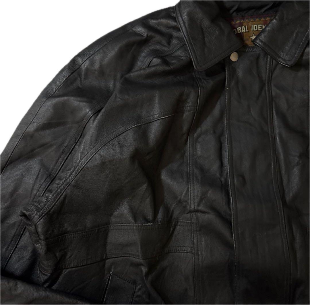 【1996s.tnf SS 】90s レザージャケット　G-3 アメカジ