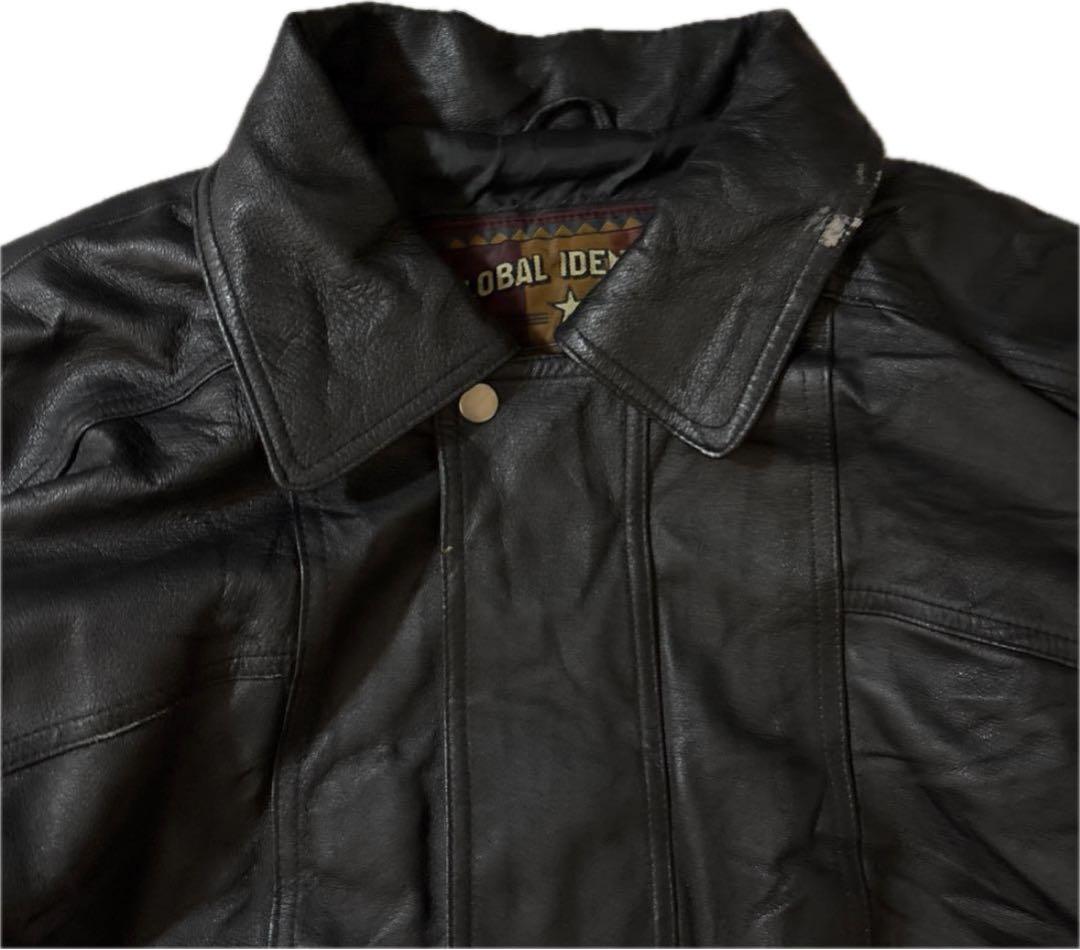 【1996s.tnf SS 】90s レザージャケット　G-3 アメカジ
