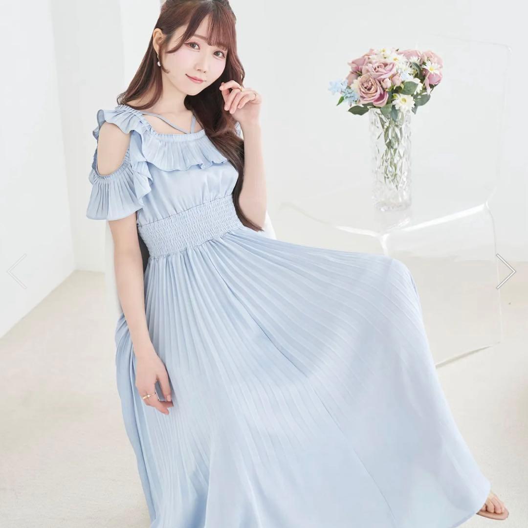 RoseMuse プリーツワンピース
