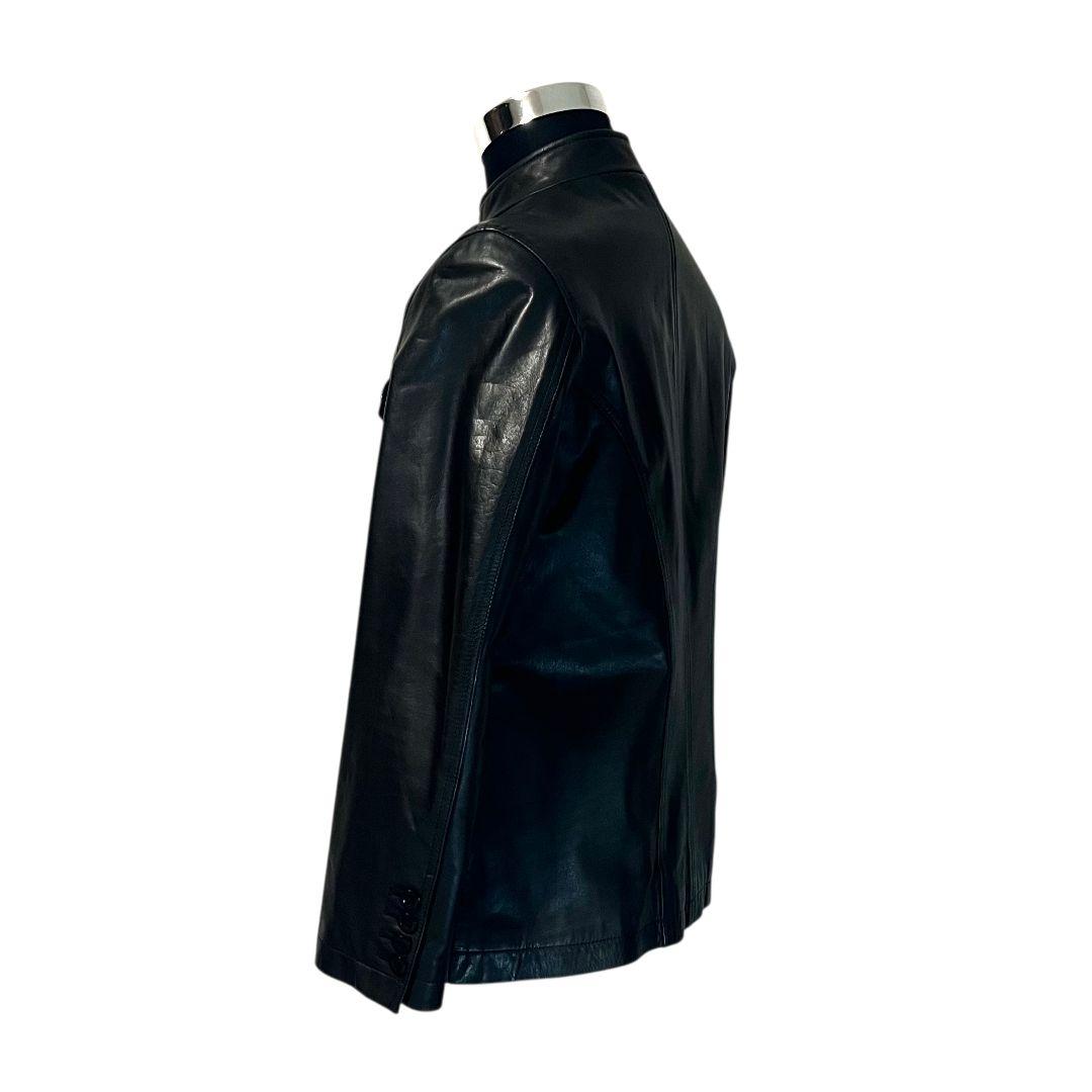【牛革】【M】PaulSmith collection レザージャケット メンズ