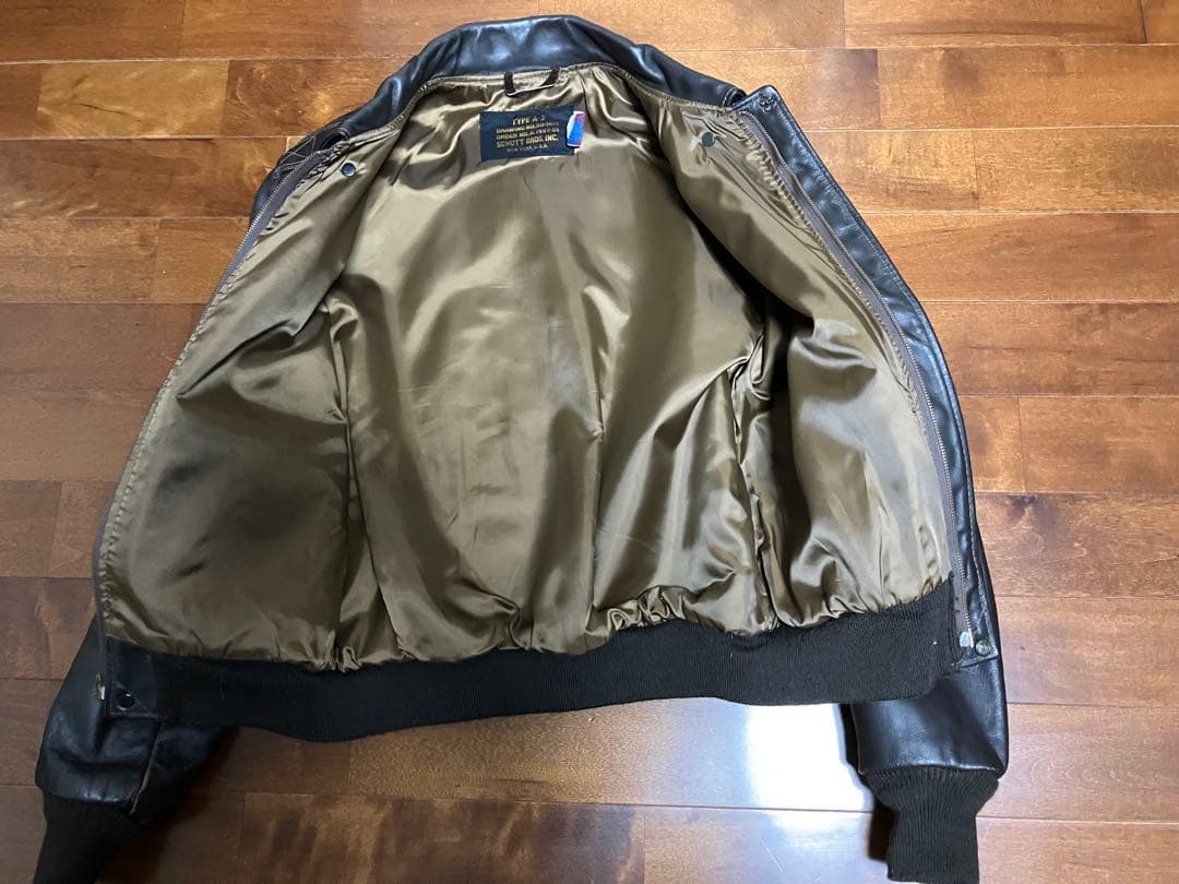 90s schott A2 レザージャケット USA製