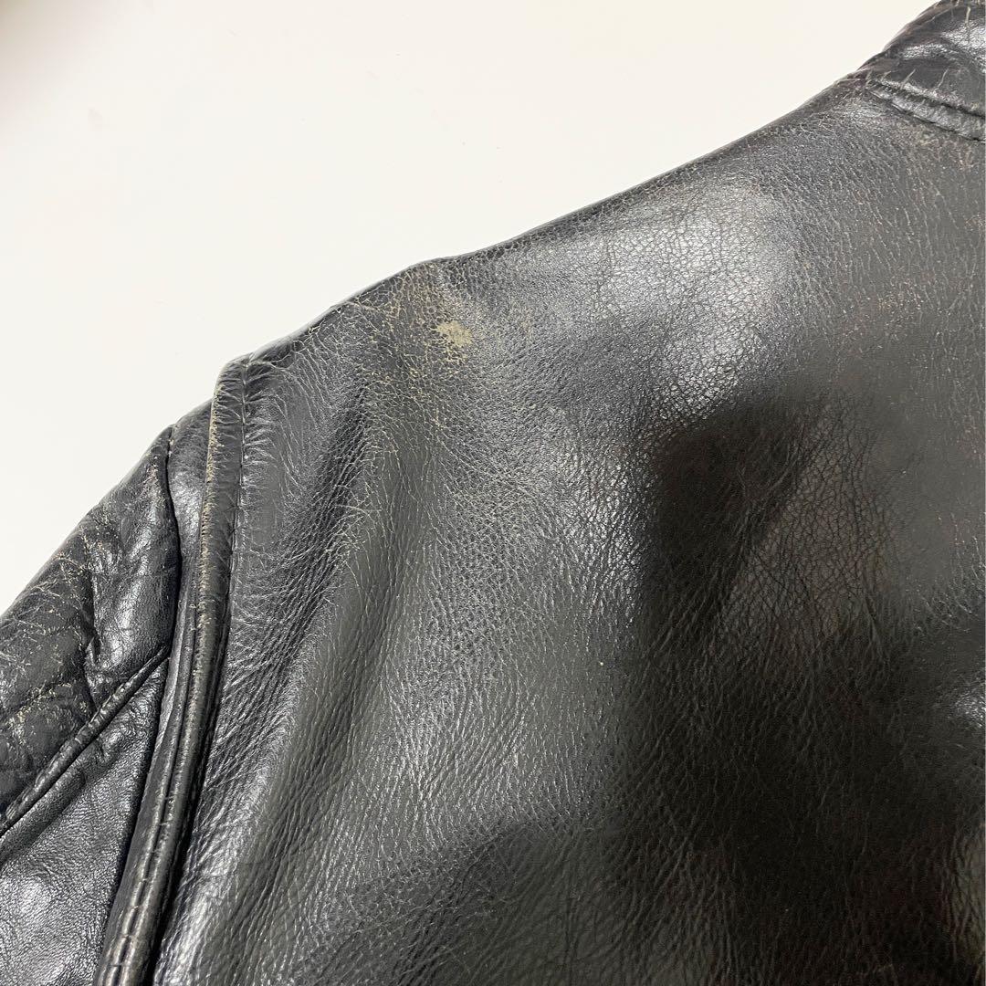 Brooks 60s レザーシングルライダースジャケット