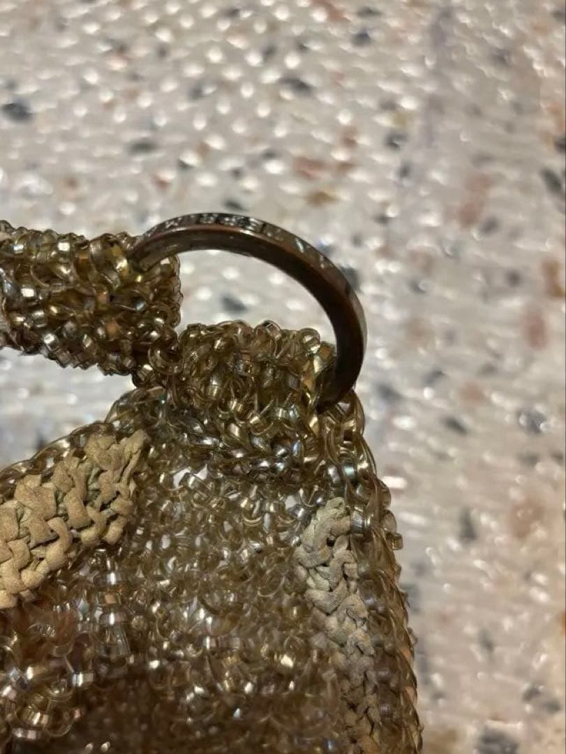 ANTEPRIMA ゴールド ショルダーバック　バタフライモチーフアクセサリー