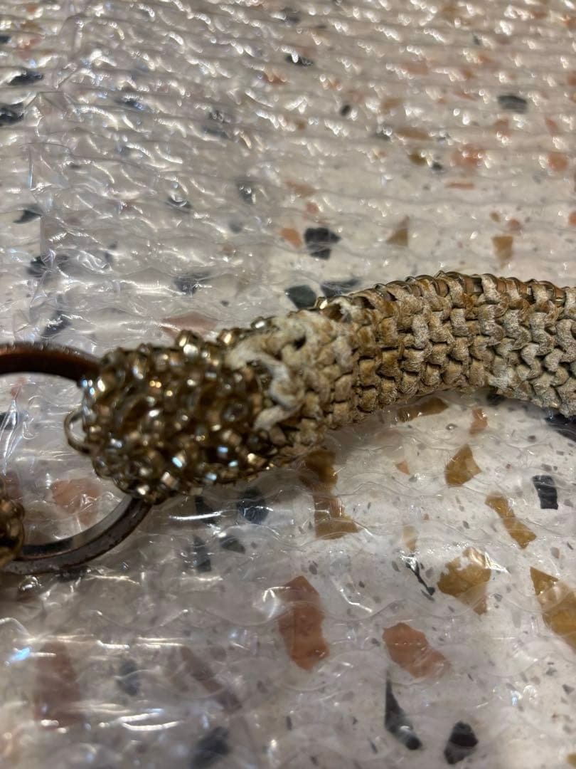 ANTEPRIMA ゴールド ショルダーバック　バタフライモチーフアクセサリー