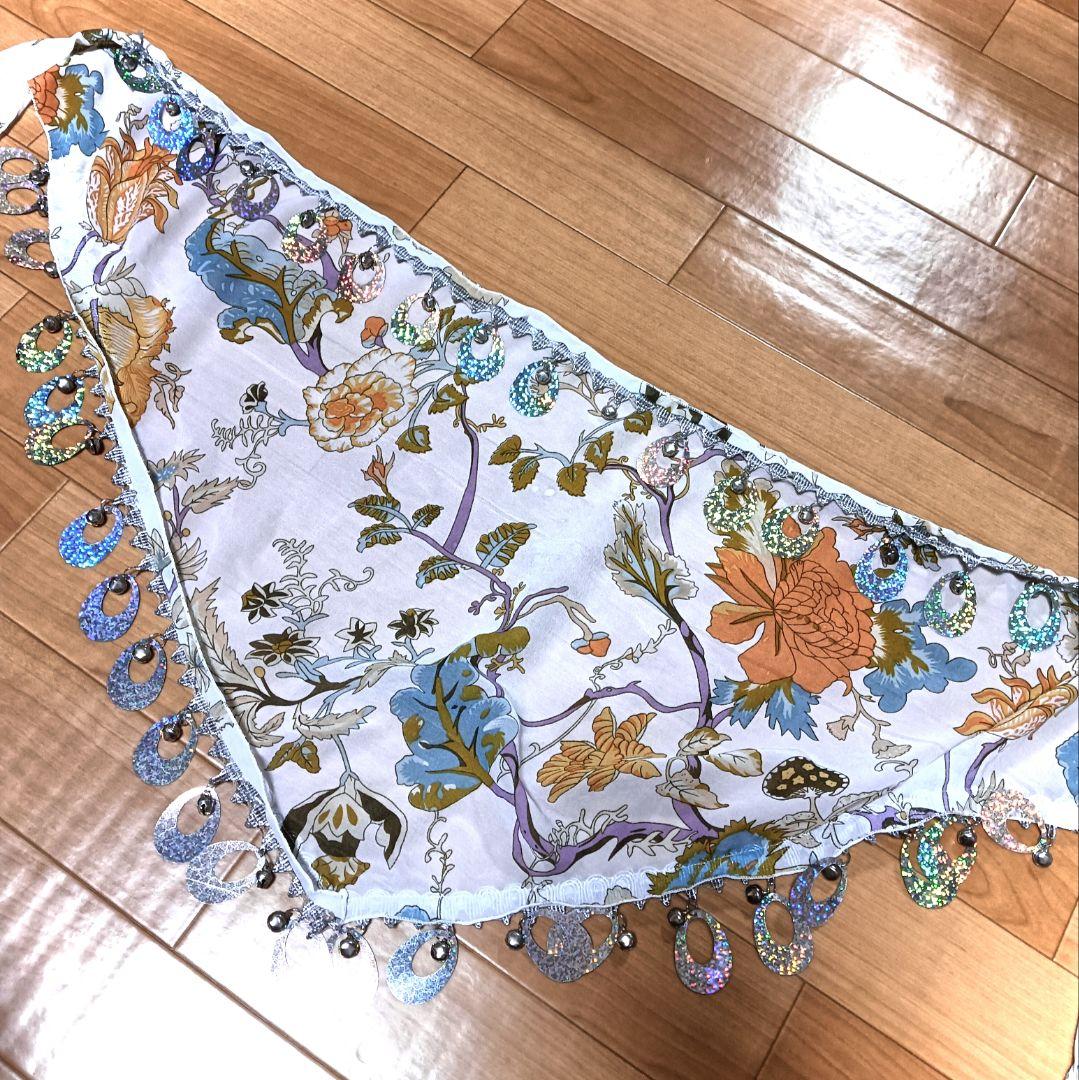 ベリーダンス♡レッド オリエンタル衣装 ＆レッスン着＆アクセサリー