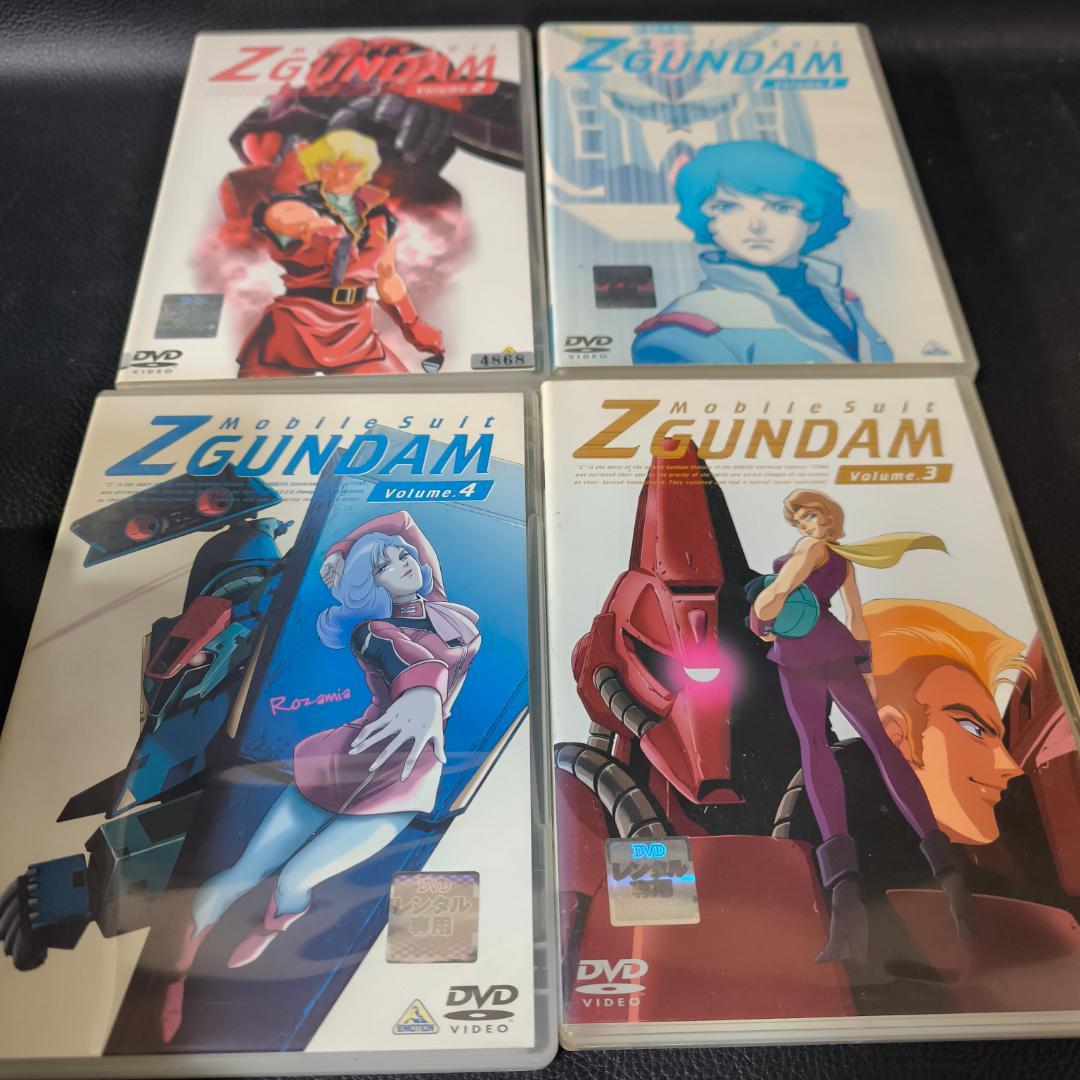 機動戦士Zガンダム DVD 全13巻セット　レンタルアップ