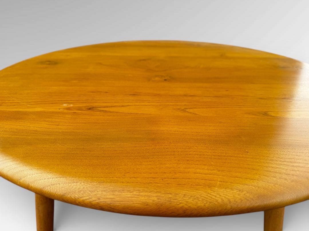 アーコール　ERCOL ラウンドコーヒーテーブル　ミッドセンチュリー　60s