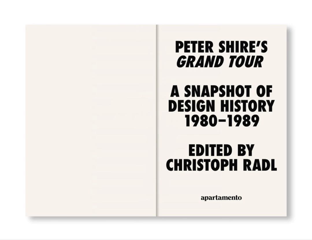 【未開封】PETER SHIRE'S Grand Tour
