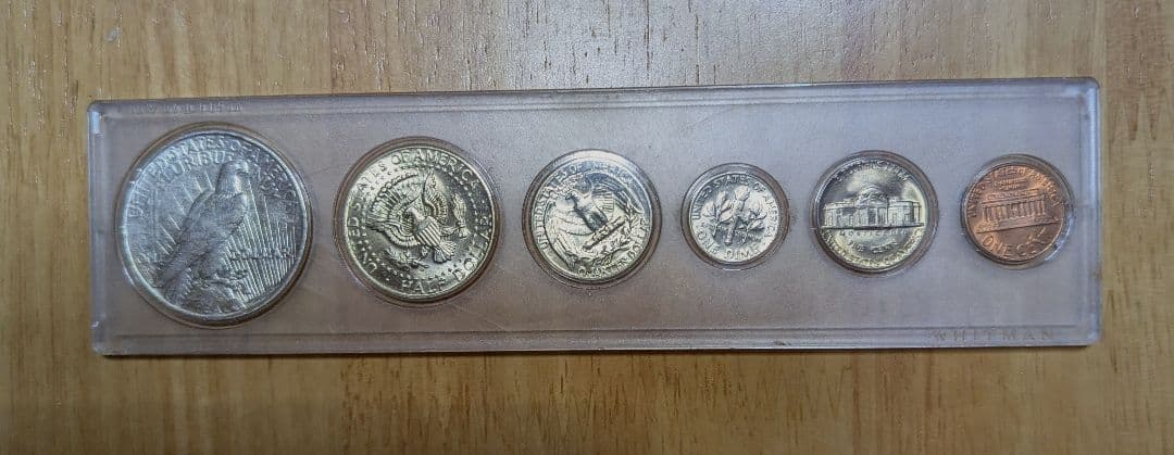 アメリカ 旧貨幣 6枚セット