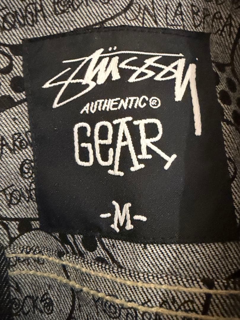 K*h様 濃紺 デニムジャケット オールドstussy