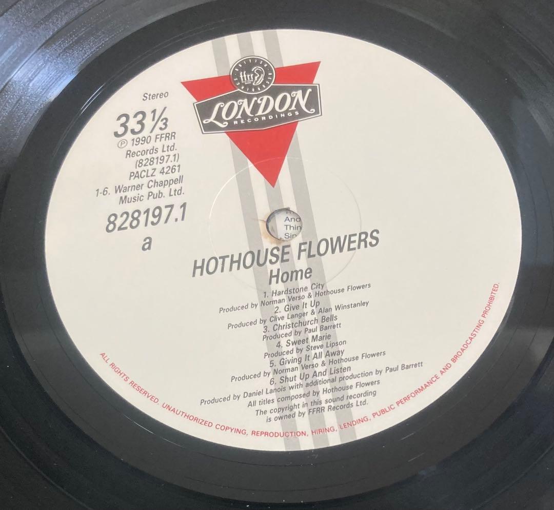 ◾️高音質️UKオリジナル盤■HOTHOUSE FLOWERS / ホットハウスフラ