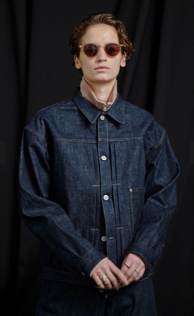 ジャケット・アウター 231OJ-JK02 ONE POCKET JEAN JACKET 42