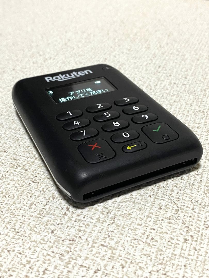楽天カードリーダー 本体 ブラック