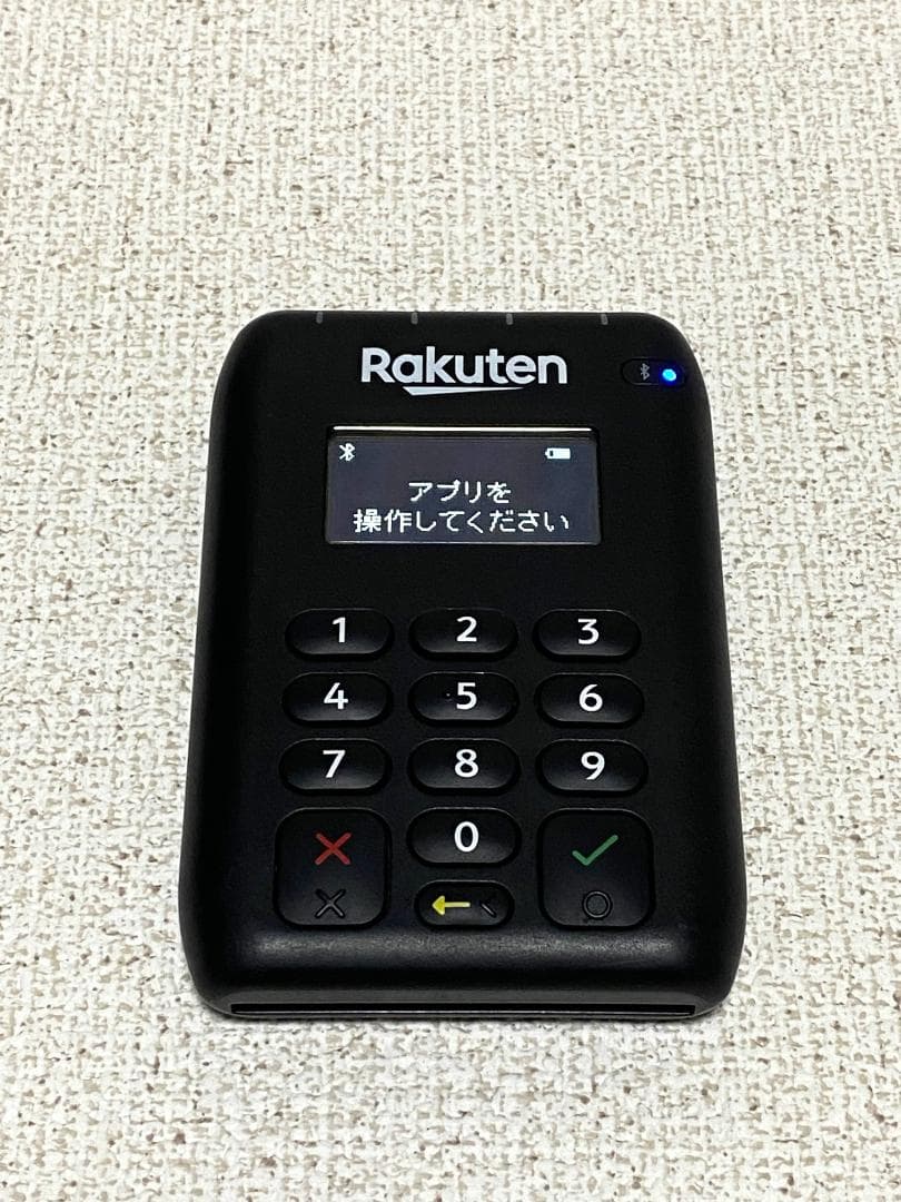 楽天カードリーダー 本体 ブラック