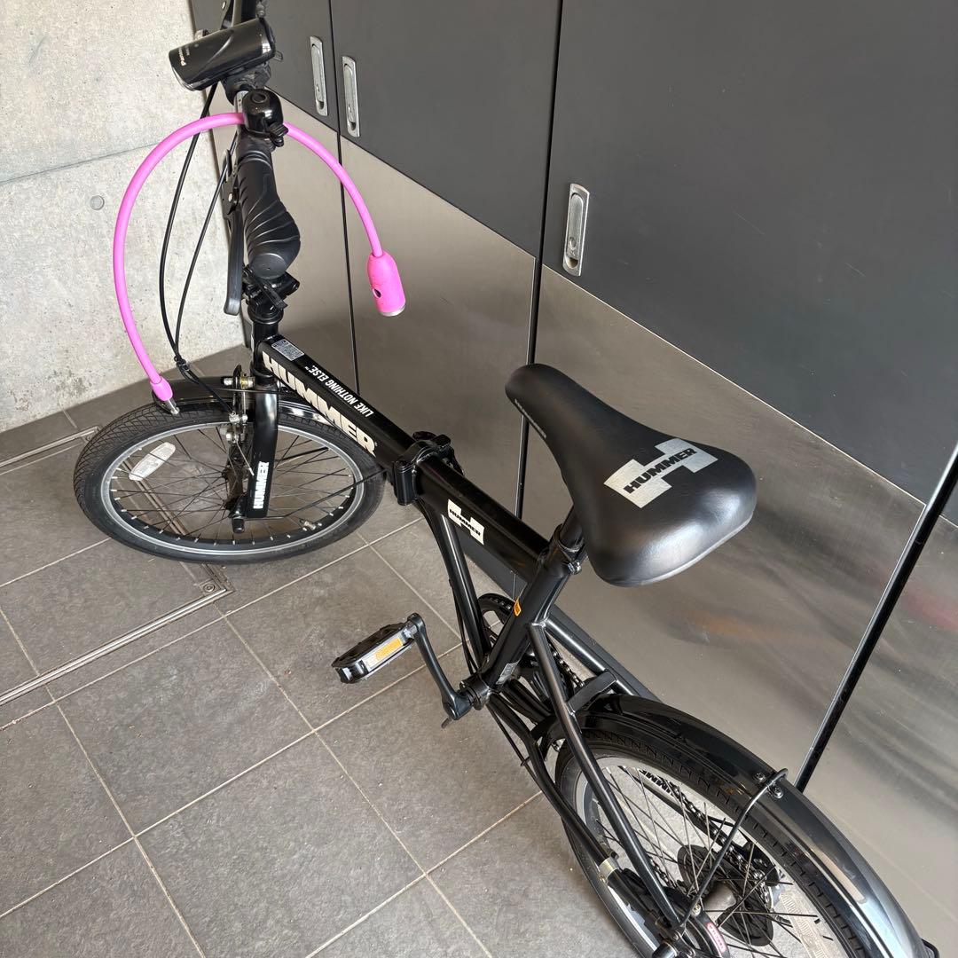 HUMMER(ハマー)折りたたみ自転車/ファットバイク20インチ
