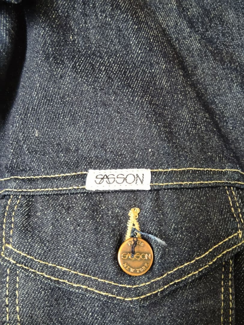 最後値下sasson Vintage デニムジャケット 　madeinUSA