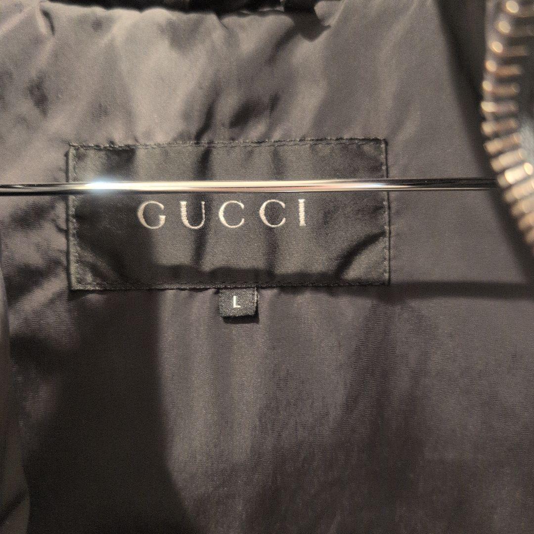 GUCCI ブラック ダウンベスト L