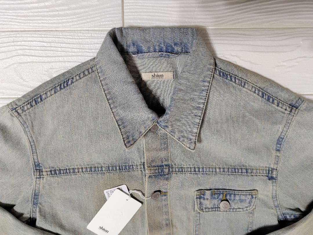 【新品未使】shiun 8MJL DENIM JACKET Sサイズ