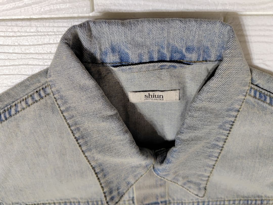 【新品未使】shiun 8MJL DENIM JACKET Sサイズ