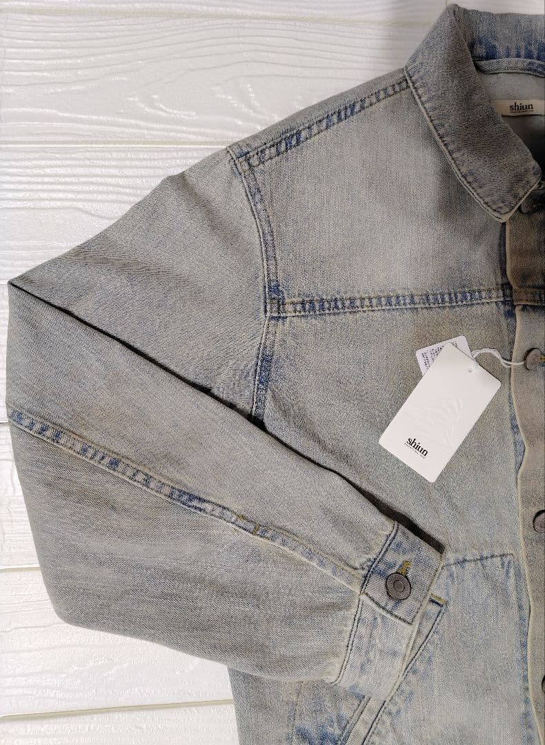 【新品未使】shiun 8MJL DENIM JACKET Sサイズ