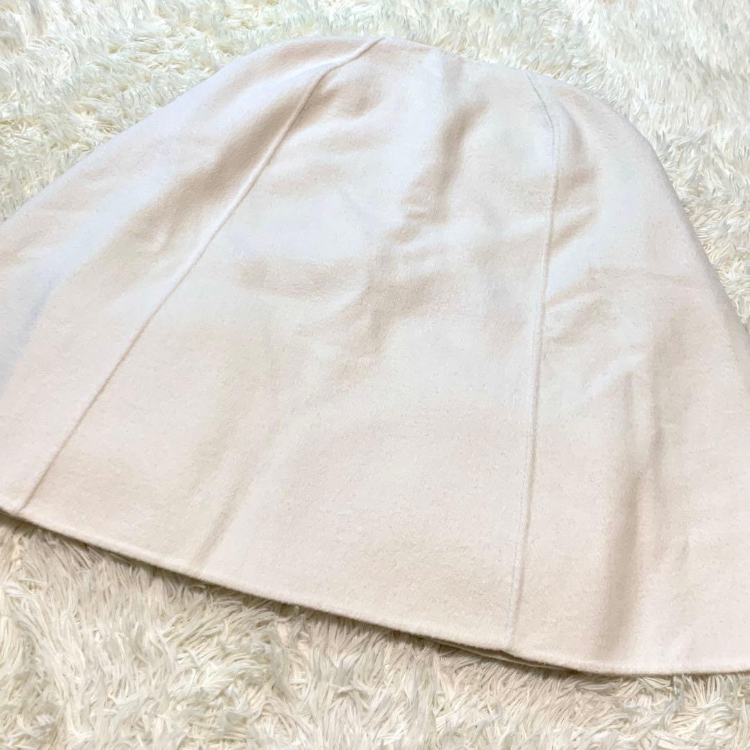人気✨24AW セルフォード CELFORD ファーポケットケープジャケット 白
