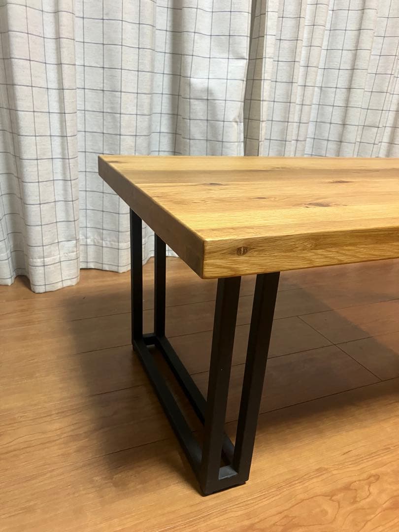 SALE 良品　オーク材無垢　センターテーブル　USED品