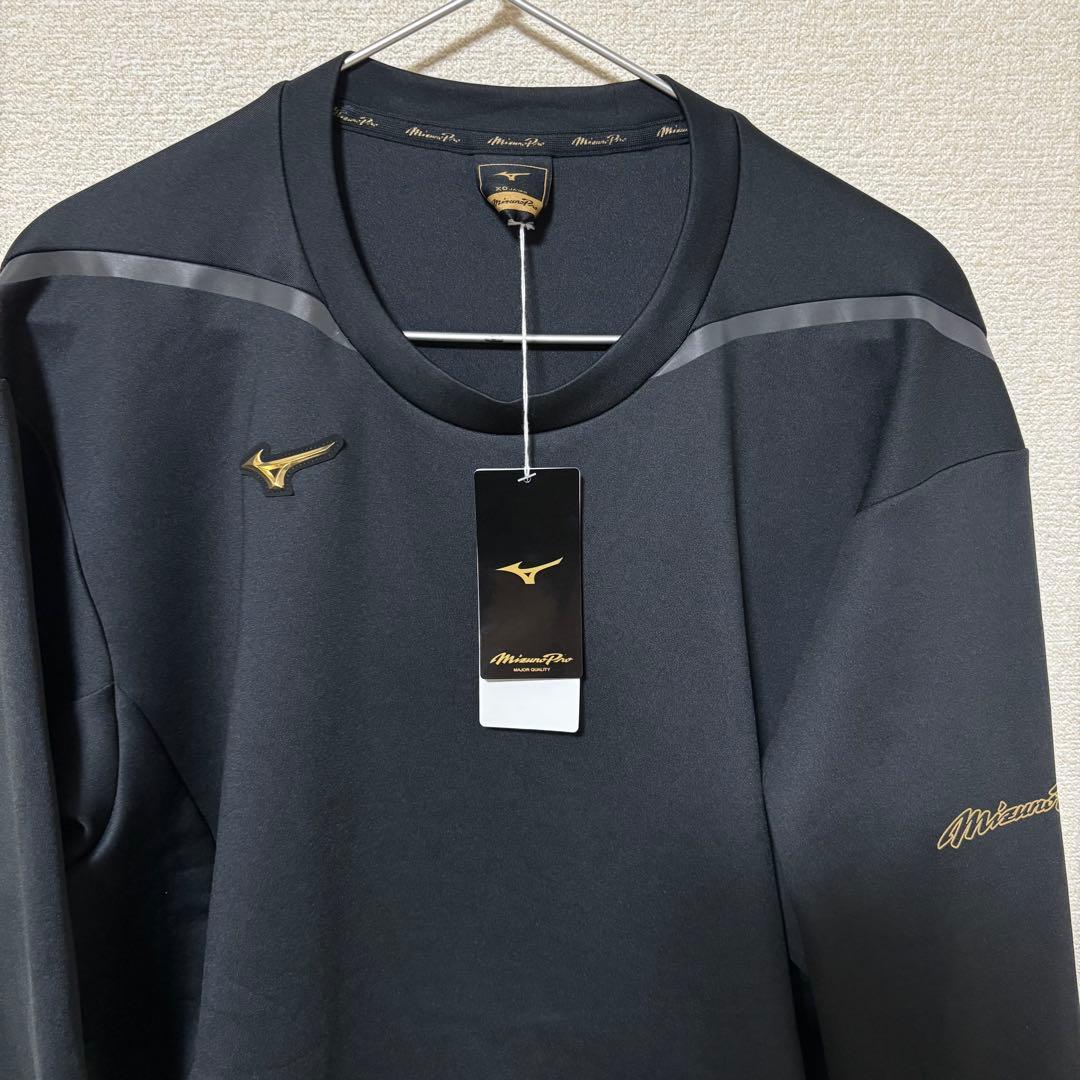 【新品】ミズノプロ ストレッチスウェット ブラックXO