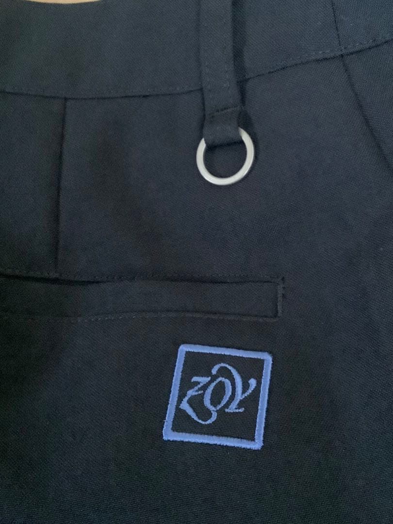 zoy WOMENS 強撚ウールタッチ ロングパンツ 071632402