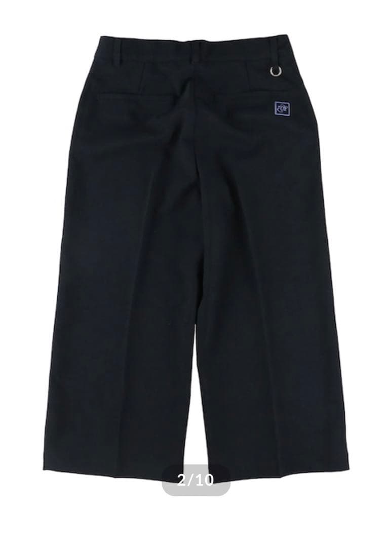 zoy WOMENS 強撚ウールタッチ ロングパンツ 071632402