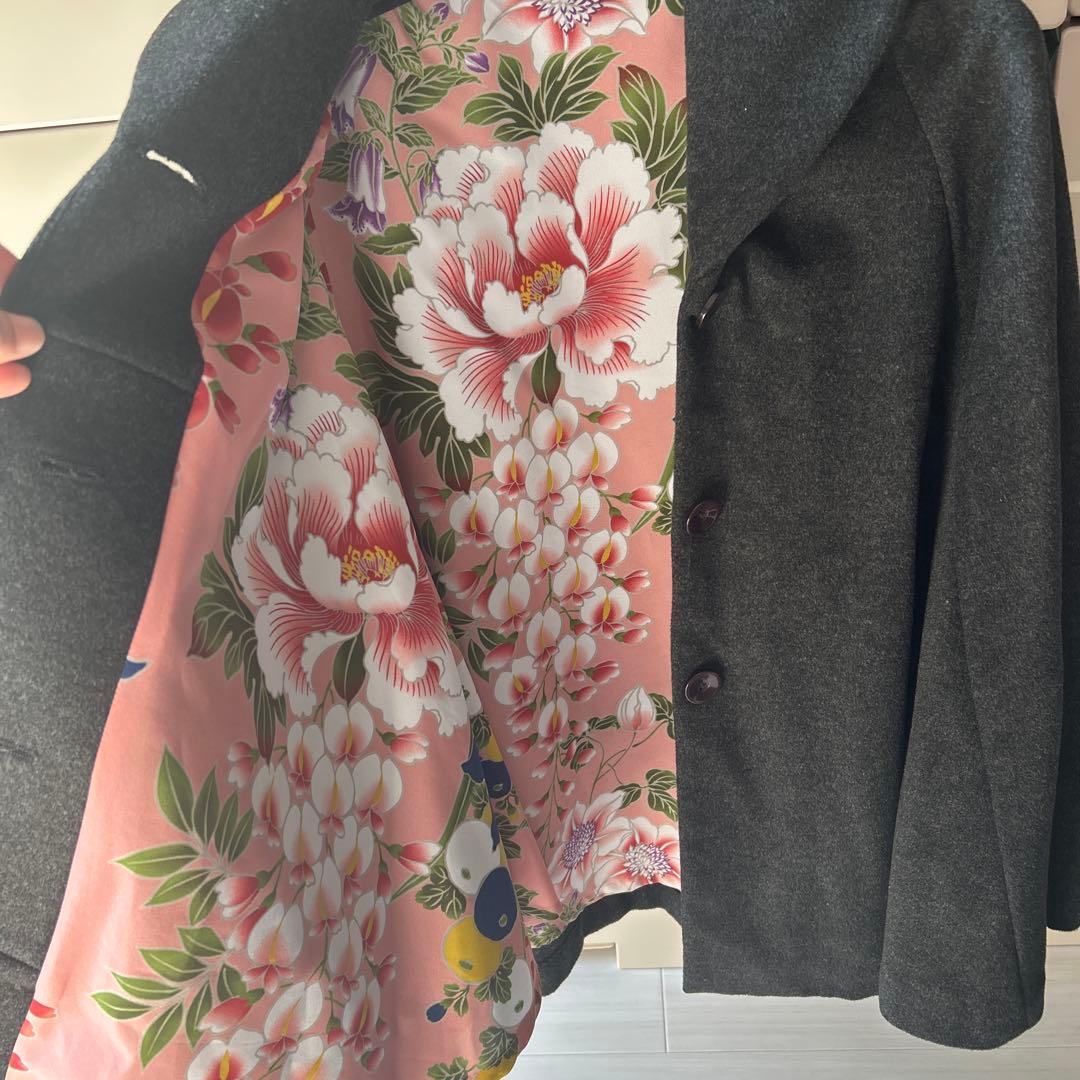 【期間限定3/3までSALE 】ふりふ　ポンチョ　ケープ　和装にも！