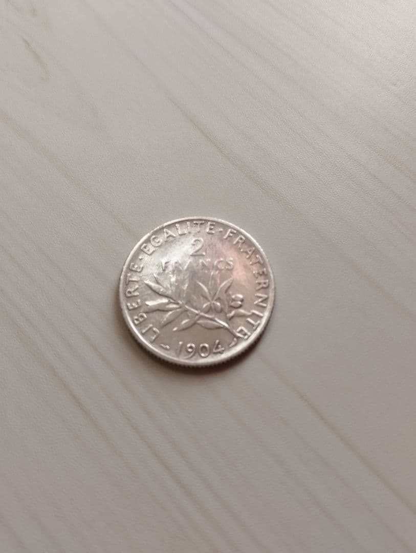 フランスとスイス銀貨
