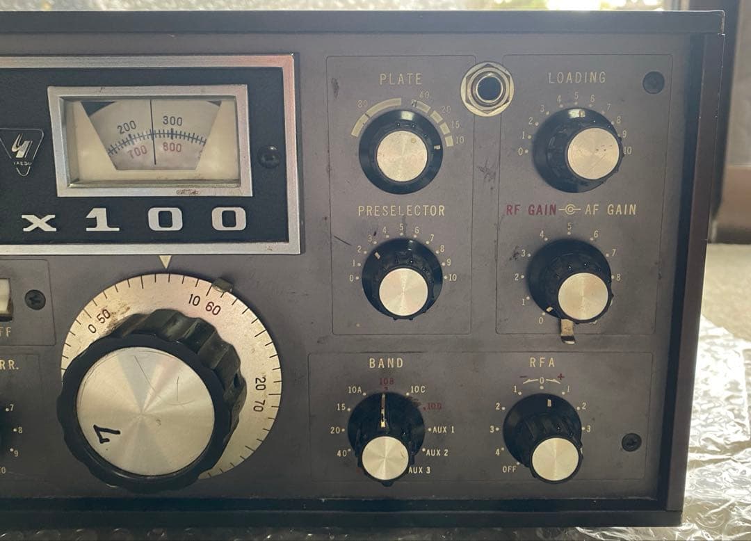 H*d様 FTDX100 送信機　動作未確認　ジャンク