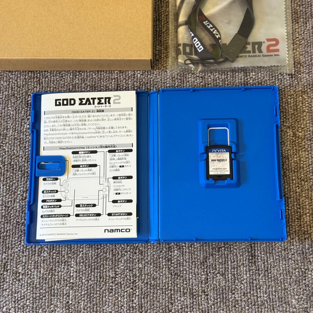 【美品】PSVITA PCH-2000 ゴッドイーター2 フェンリル