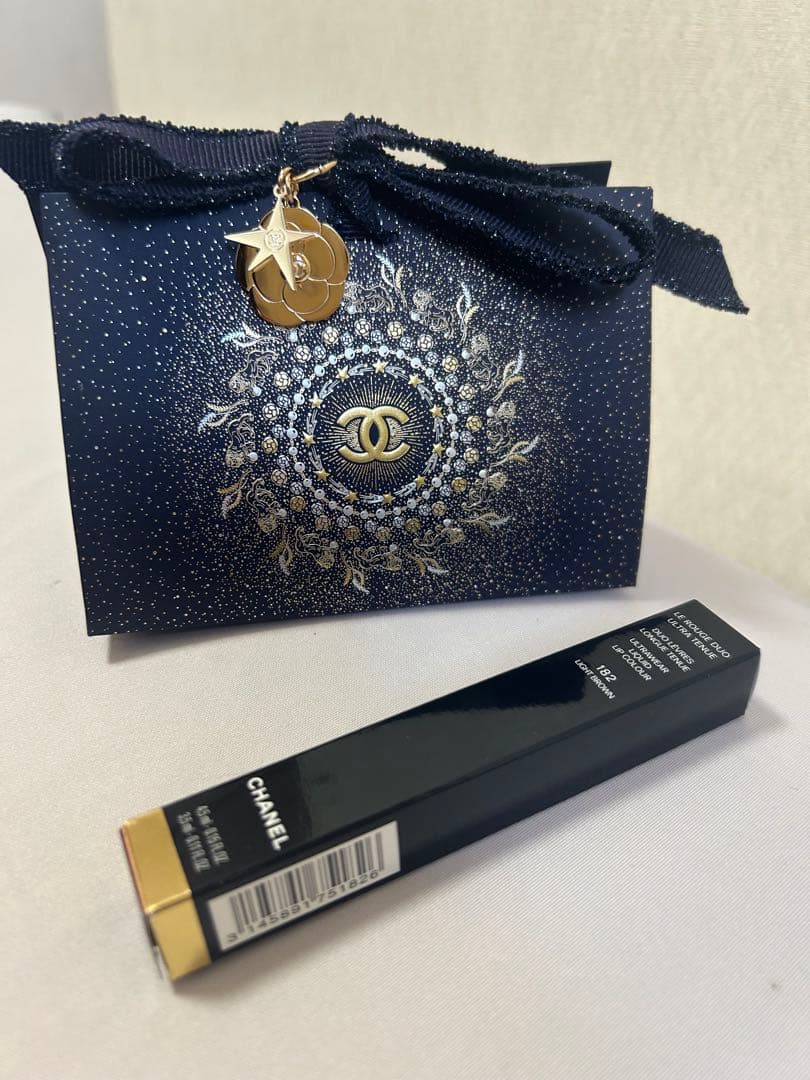 新品CHANEL ルルージュデュオウルトラトゥニュ 182 ライトブラウン