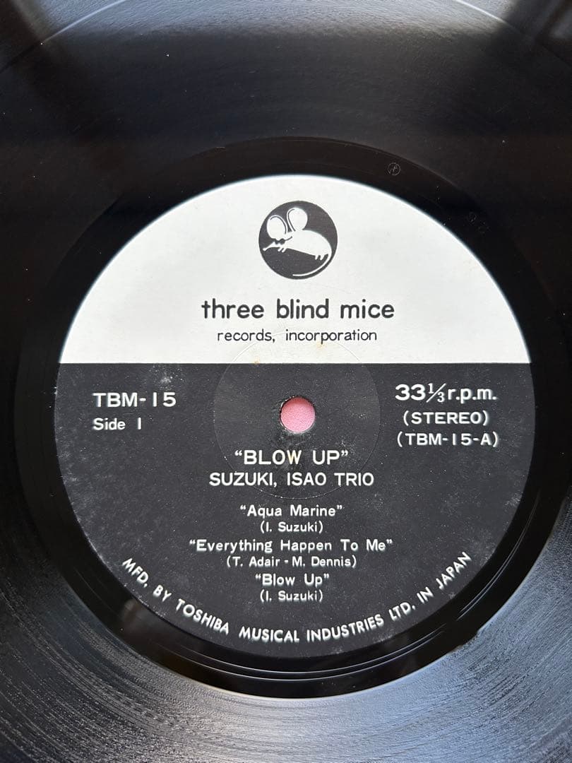 鈴木勲 Trio Quartet Blow Up TBM-15