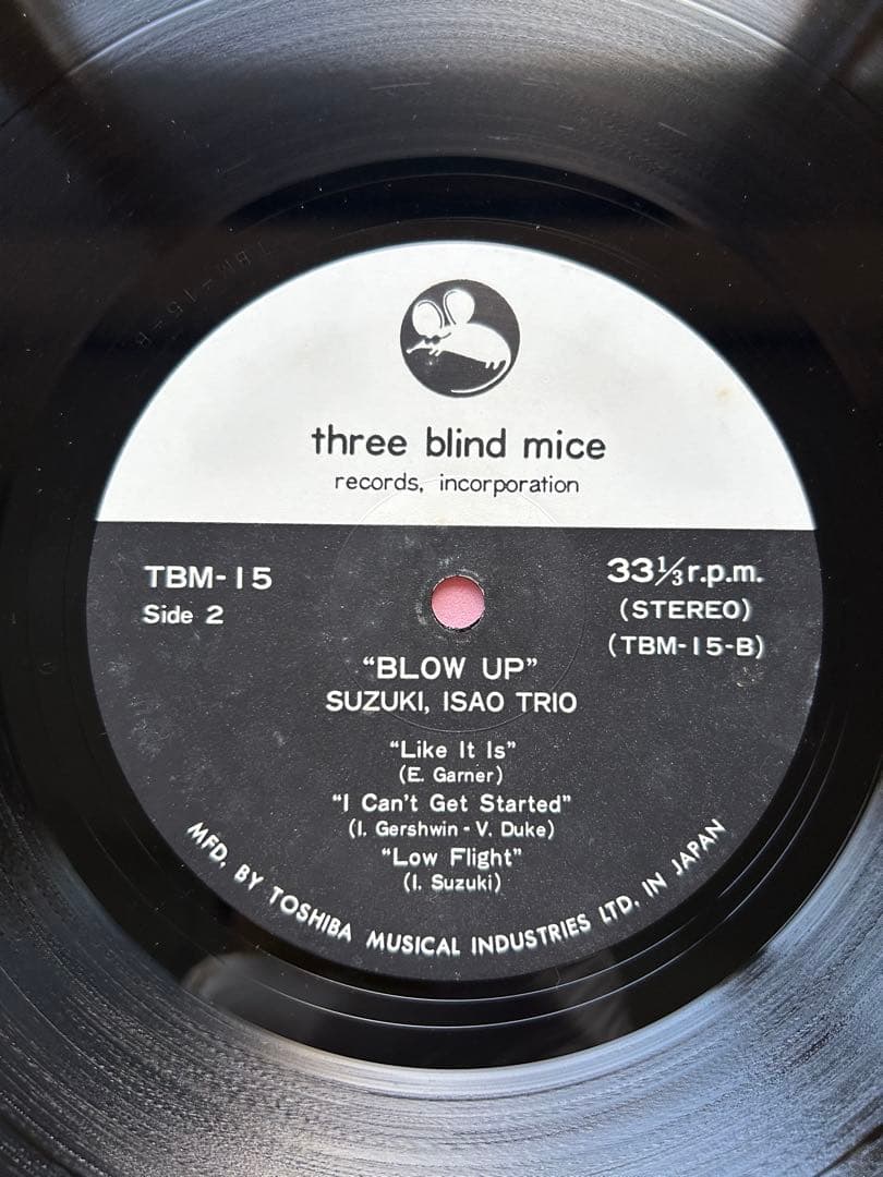 鈴木勲 Trio Quartet Blow Up TBM-15