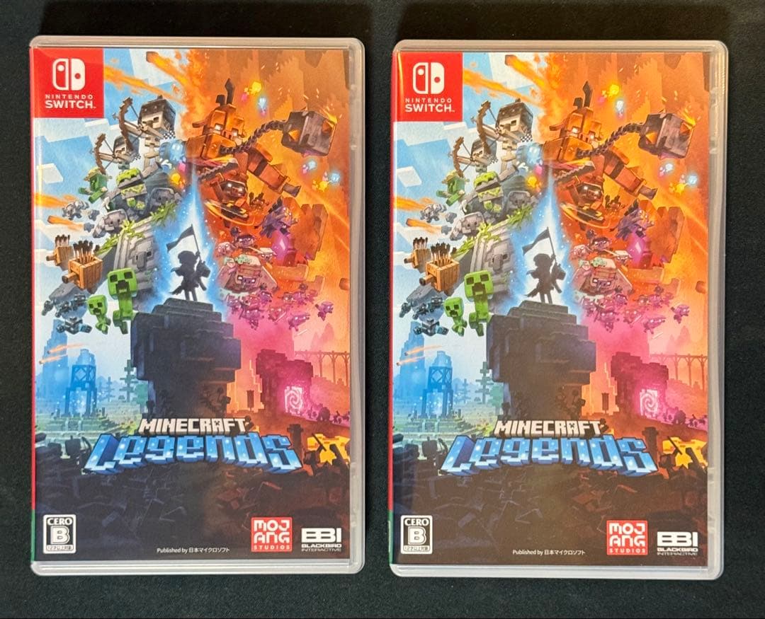 Minecraft Legends マイクラレジェンズ　スイッチ　2本セット