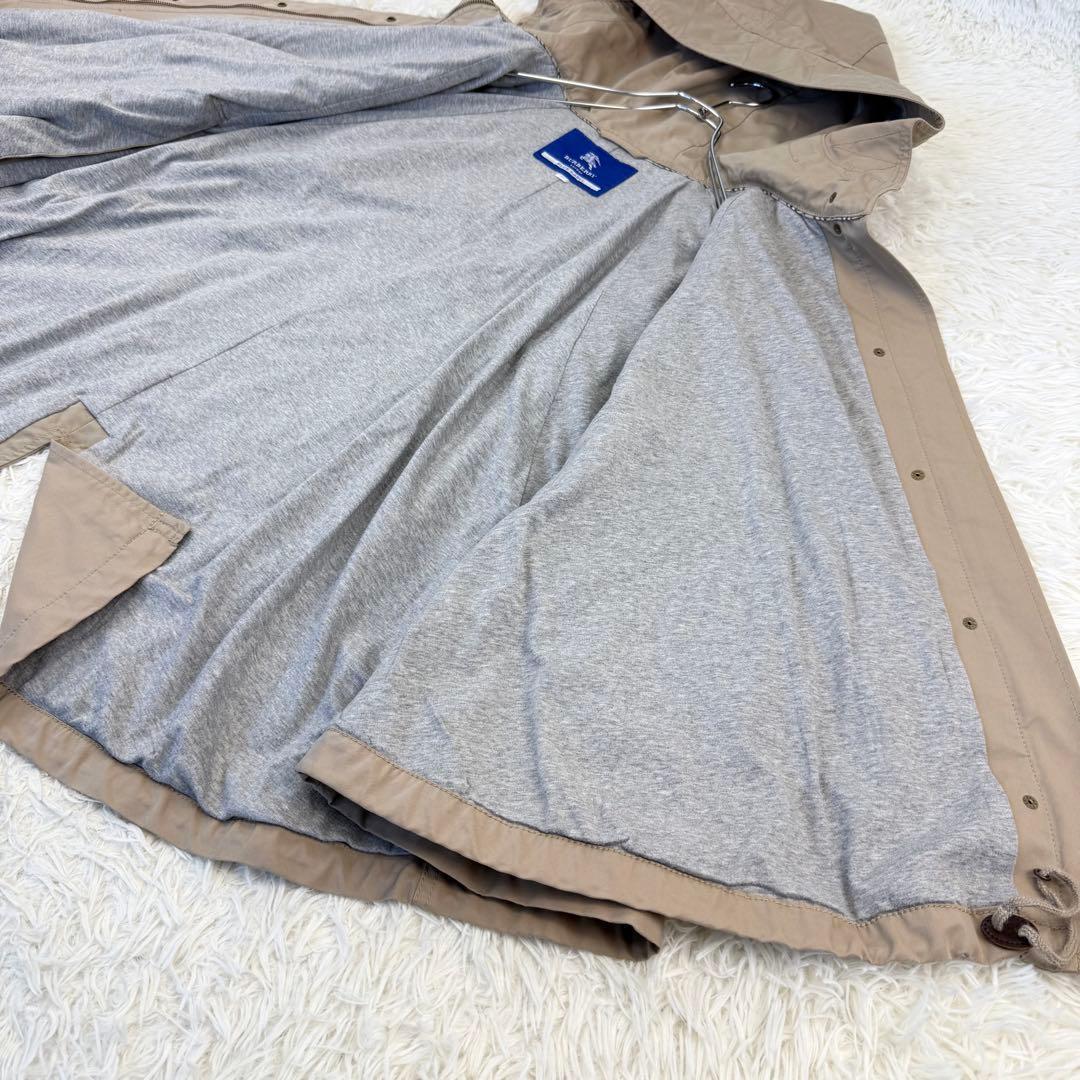 美品 バーバリーブルーレーベル Burberry ケープ コート トレンチ 38