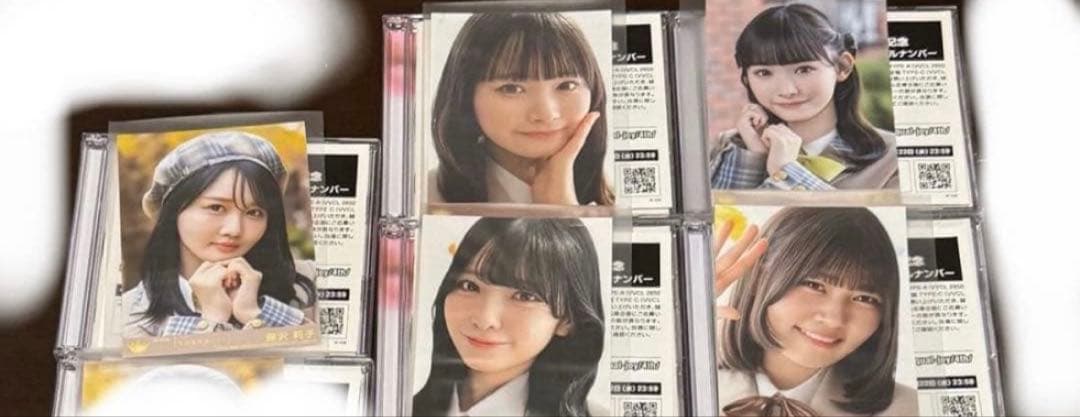 ニアジョイ電話番号教えて　TypeABC８枚＋ABCの生写真８枚＋応募券８枚