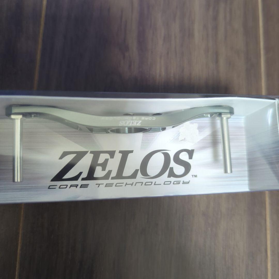 ZPI ZELOSハンドル　92mm ガンメタ/チタンシルバー　ダイワ用右巻き