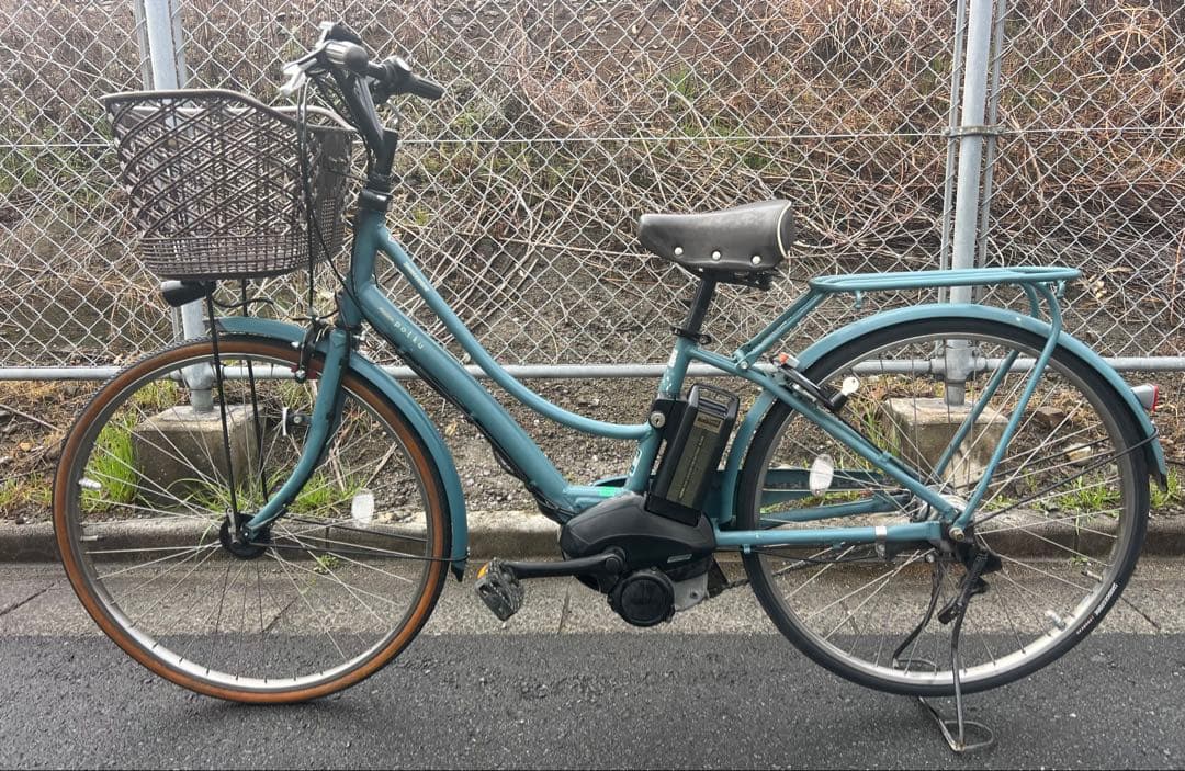 ブリジストンアシスタポルク電動アシスト自転車26インチ関東圏配送可能 程度良好