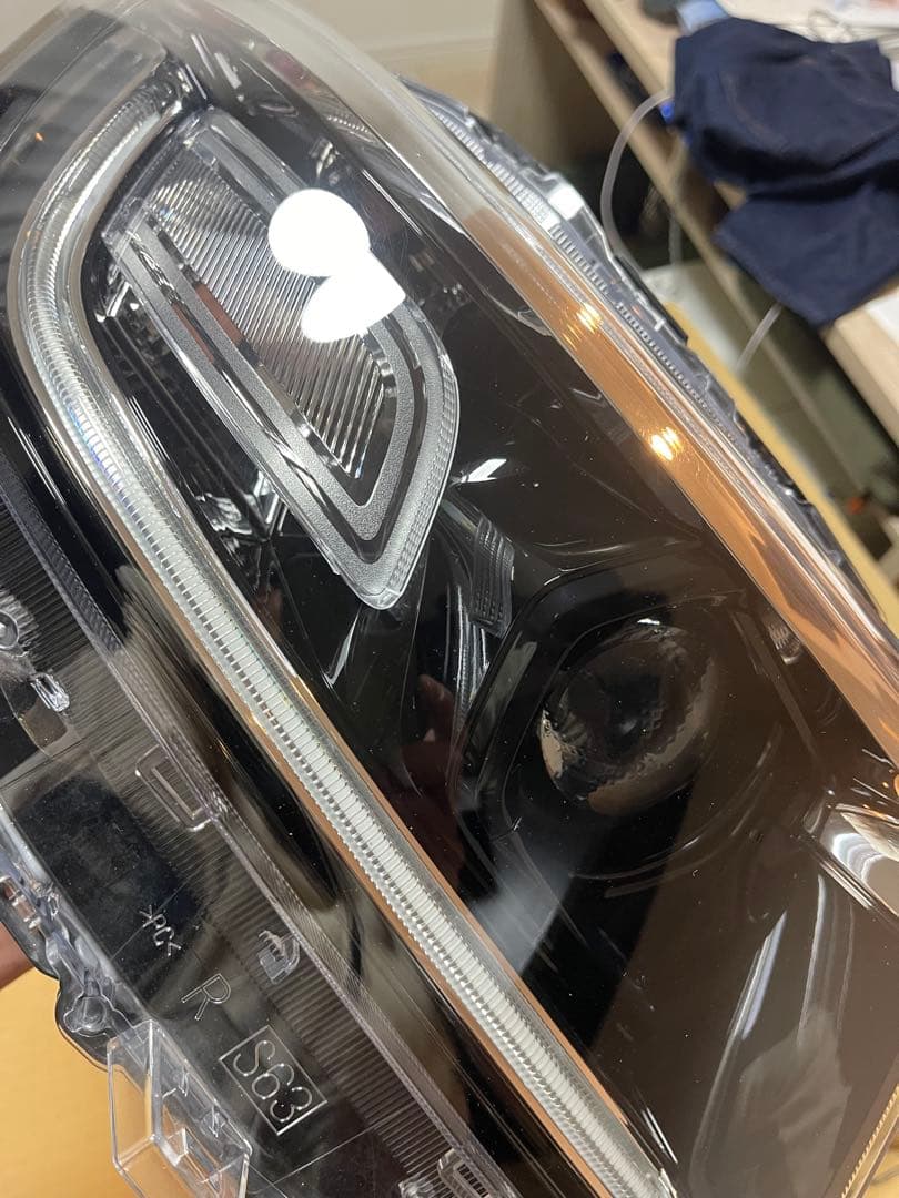 ★良品 送料込★スペーシア カスタム MK53S 純正 右ヘッドライト ランプ