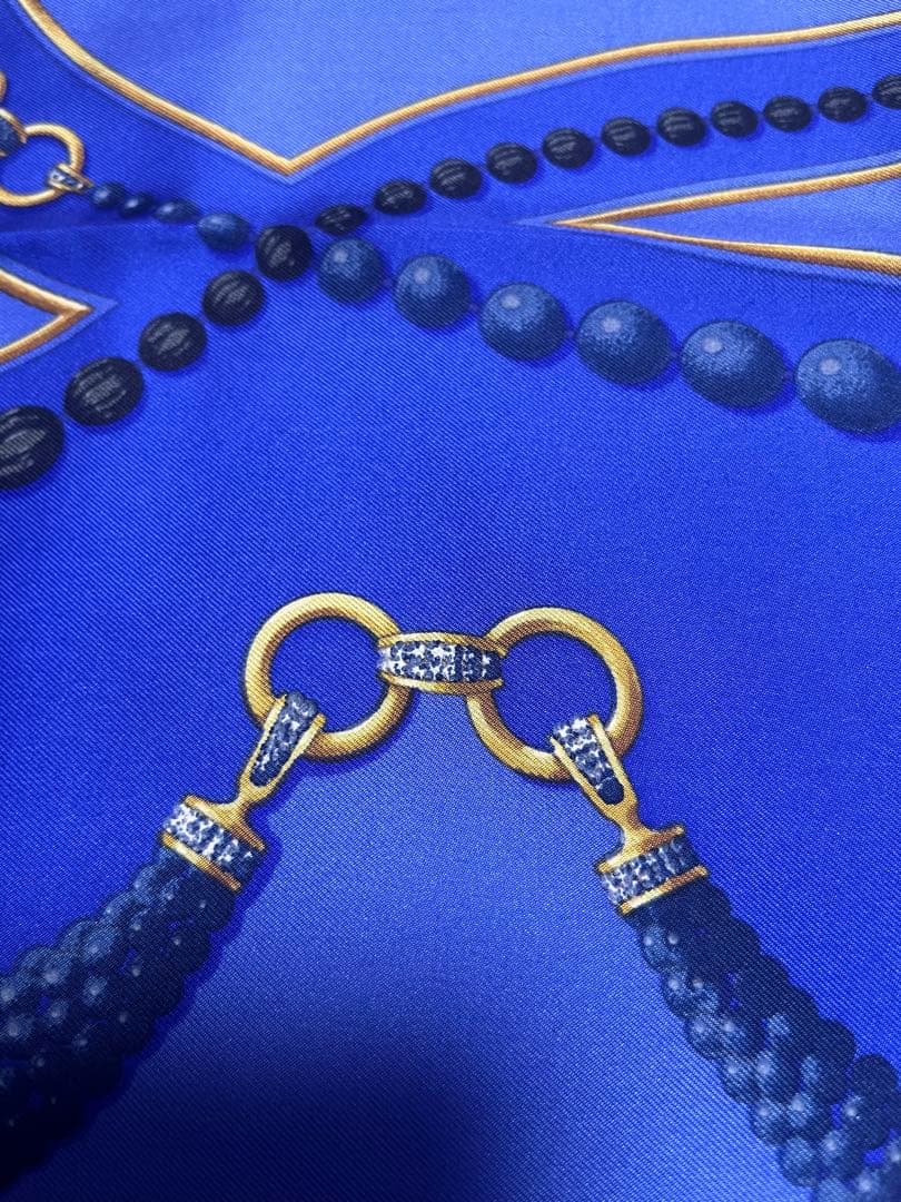 must de Cartier カルティエ シルクスカーフ ヴィンテージ