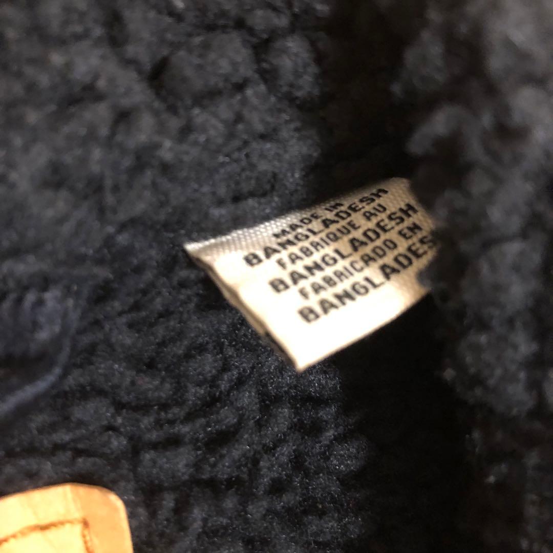 美品　LEVI'S ボア襟付きジャケット Ｌサイズ ブラック