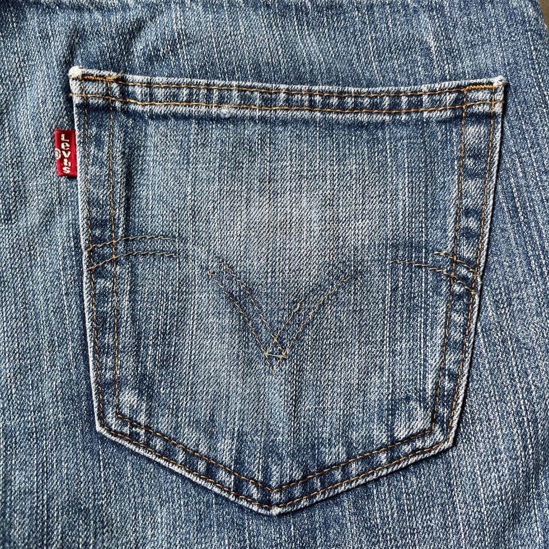 リーバイス559 Levis W34 ブルーデニム 青 古着 ヒゲ 18768