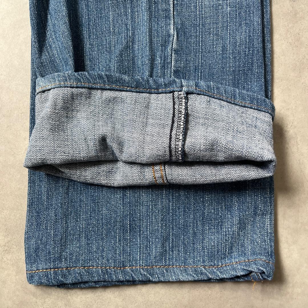 リーバイス559 Levis W34 ブルーデニム 青 古着 ヒゲ 18768