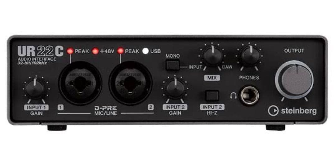 オーディオインターフェースUR22C(新品です！)