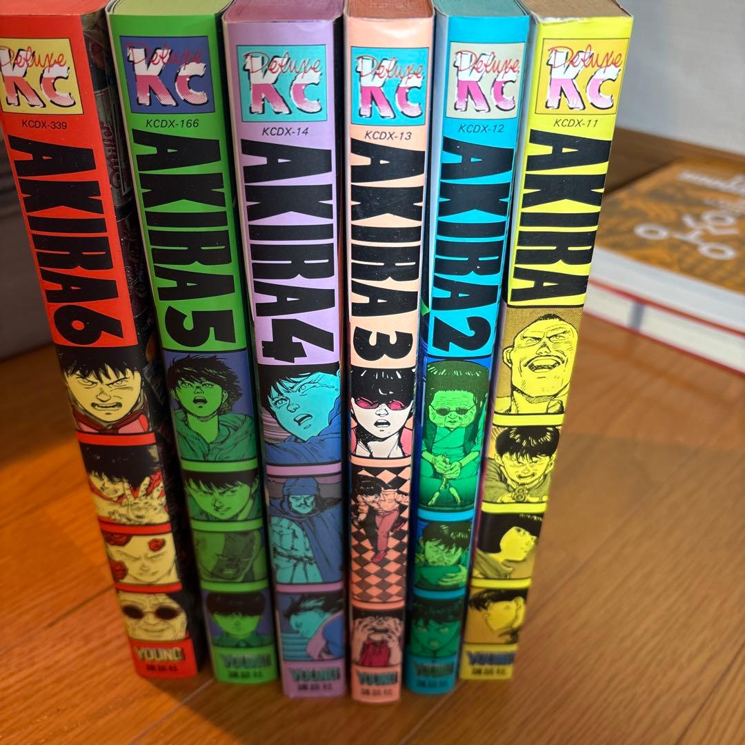 AKIRA 1-6巻　全巻セット　ヤケ少なめ　美品