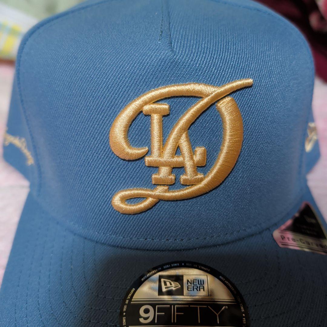 ドジャース　9fifty マリンブルー